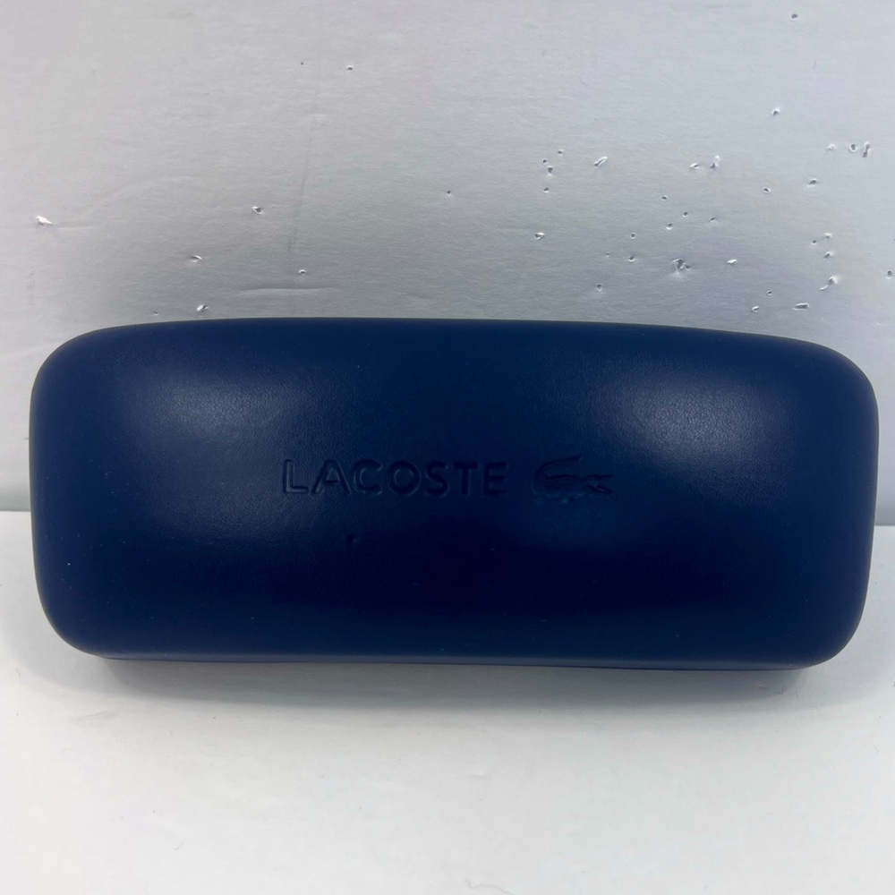 ⭐️LACOSTE💯NAVY BLUE SUNGLASSES CASE